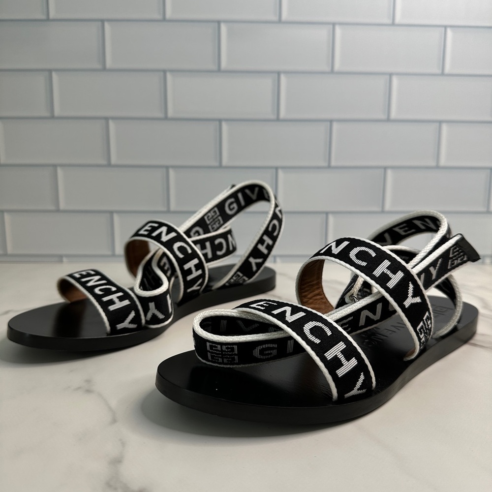 Givenchy Logo Strap Sandals